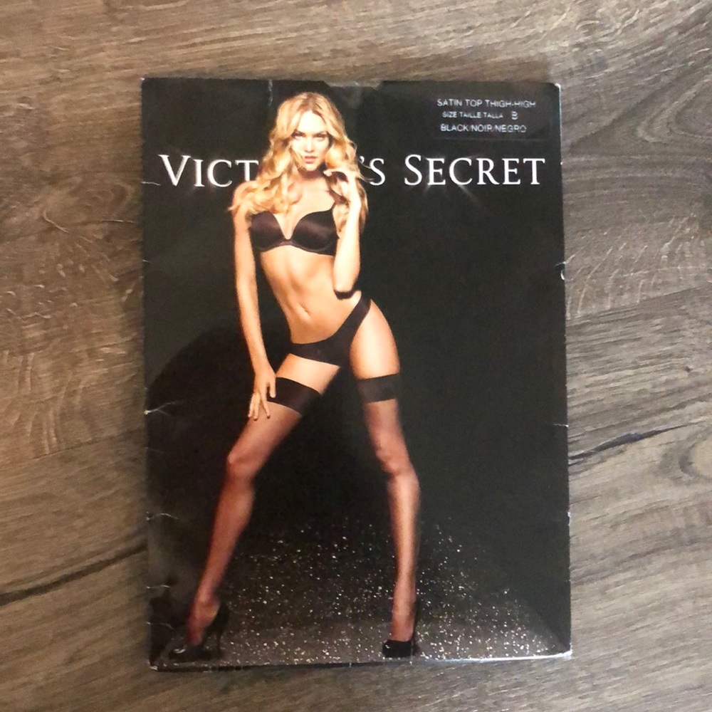 Victoria secrets thigh high satin top